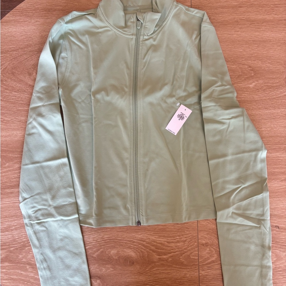 Women’s Lightweight Zip-Up Jacket old navy - Sage Green, celeriac studiosmooth